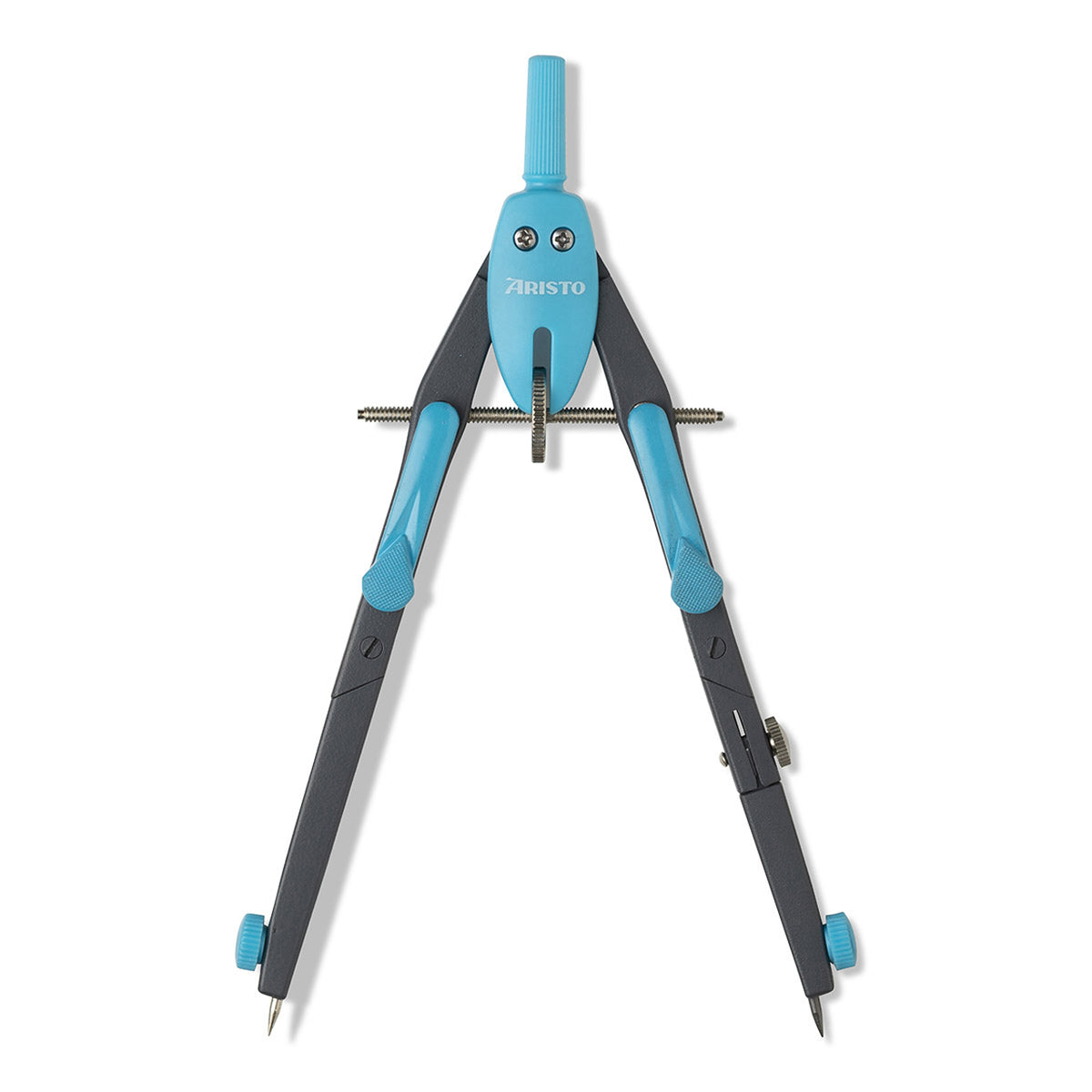 Aristo-BTS-Schnellverstell-Zirkel-Schule-NEON-blau-AR552741-20-offen-lafueliki