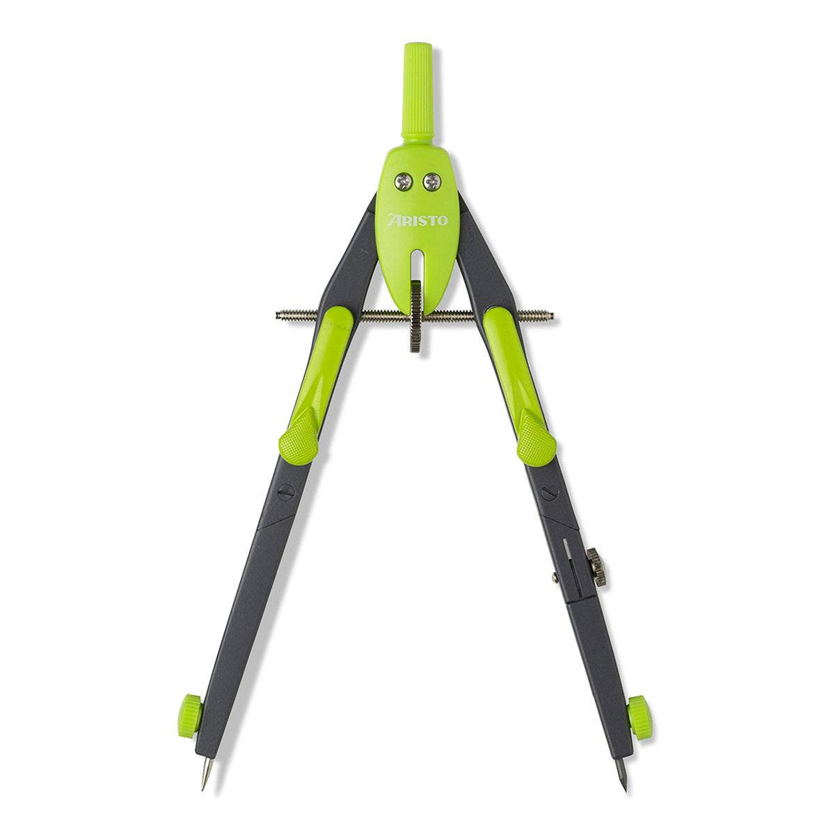 Aristo-BTS-Schnellverstell-Zirkel-Schule-NEON-gruen-AR552742-20-offen-lafueliki