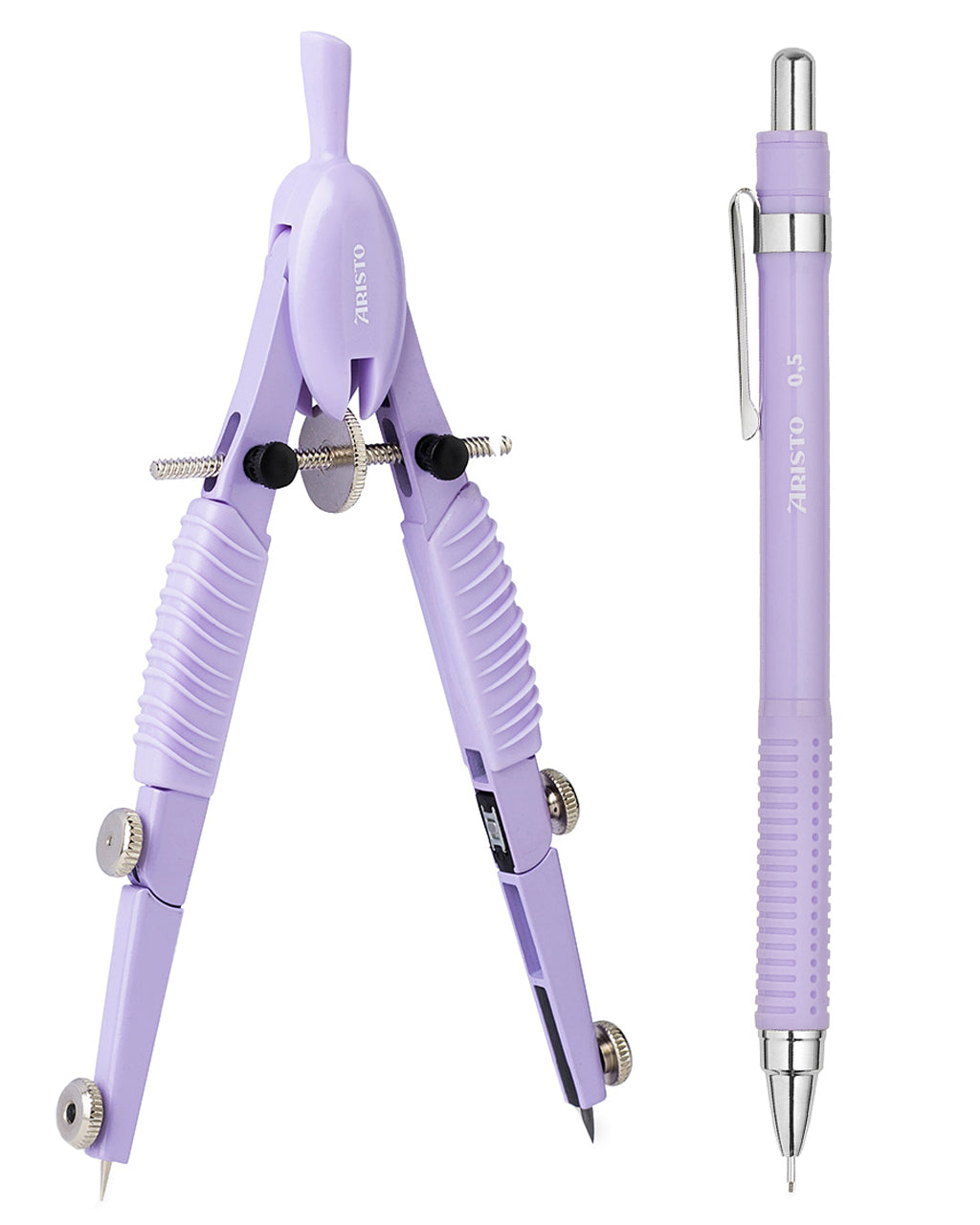 Aristo-Set-Topline-Zirkel-Feinminenstift-Studio-Pen-lavendel-AR55810-kaufen-lafueliki