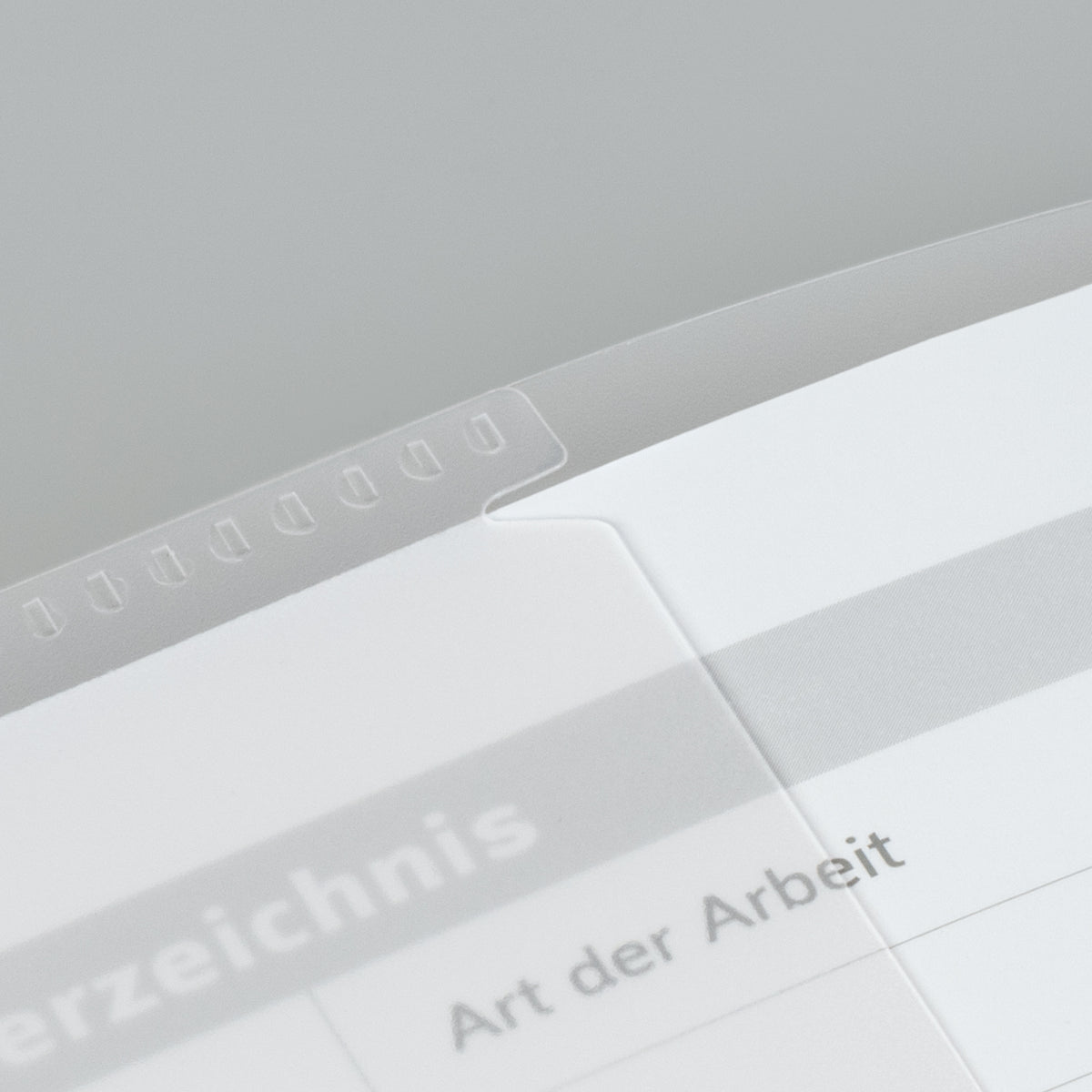 BRUNNEN Hefthülle A4 · FACT!pp Premium · mit Namensschild