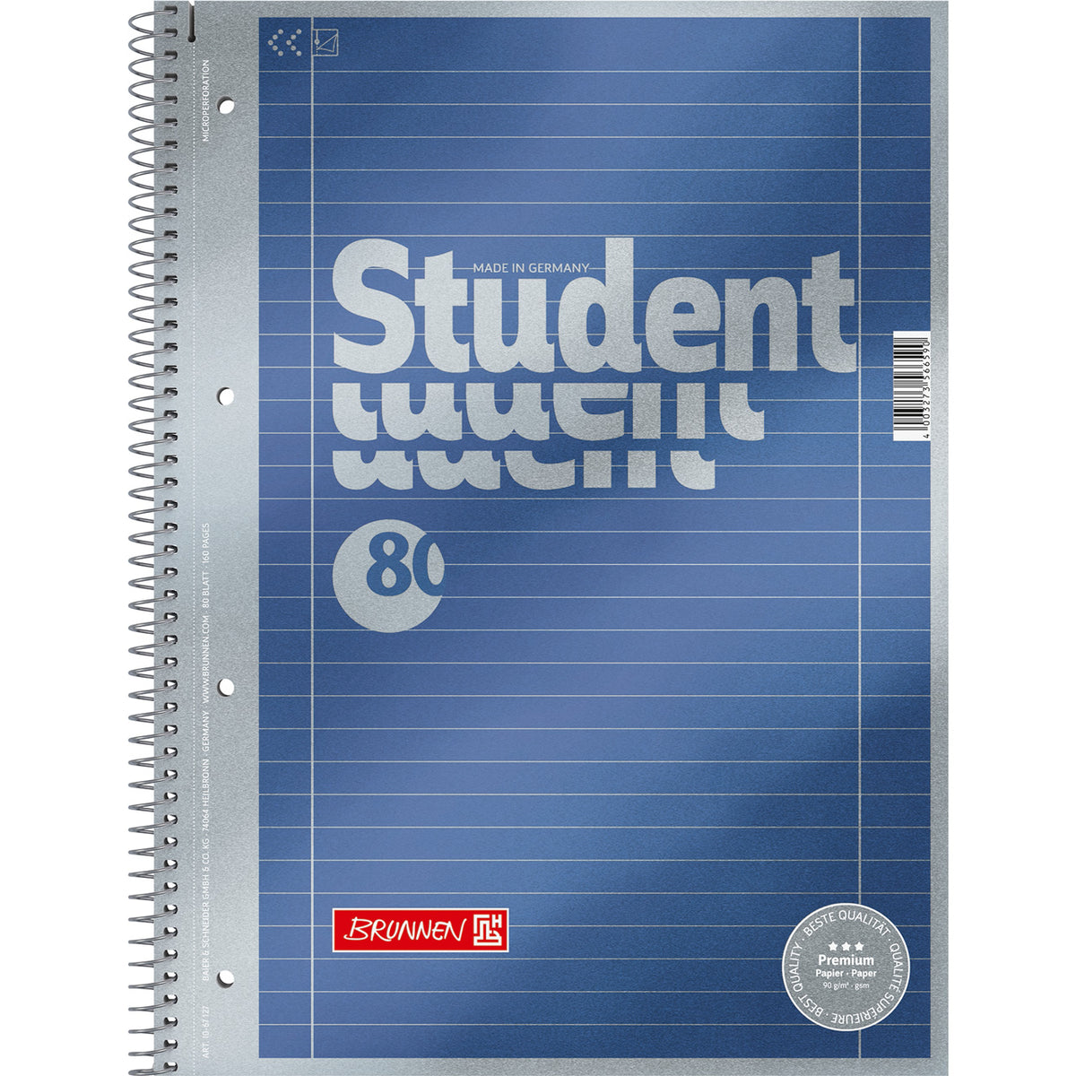Brunnen-Collegeblock-A4-Premium-Lineatur-27-liniert-mit-Doppelrand-Rechtshaender-1067127-lafueliki