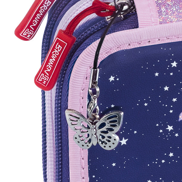 Brunnen-Federmaeppchen-3-Fach-magic-Butterfly-Schmetterling-Triple-Decker-Federmappe-mit-3-Etagen-gefuellt-1049121322-anhaenger-lafueliki
