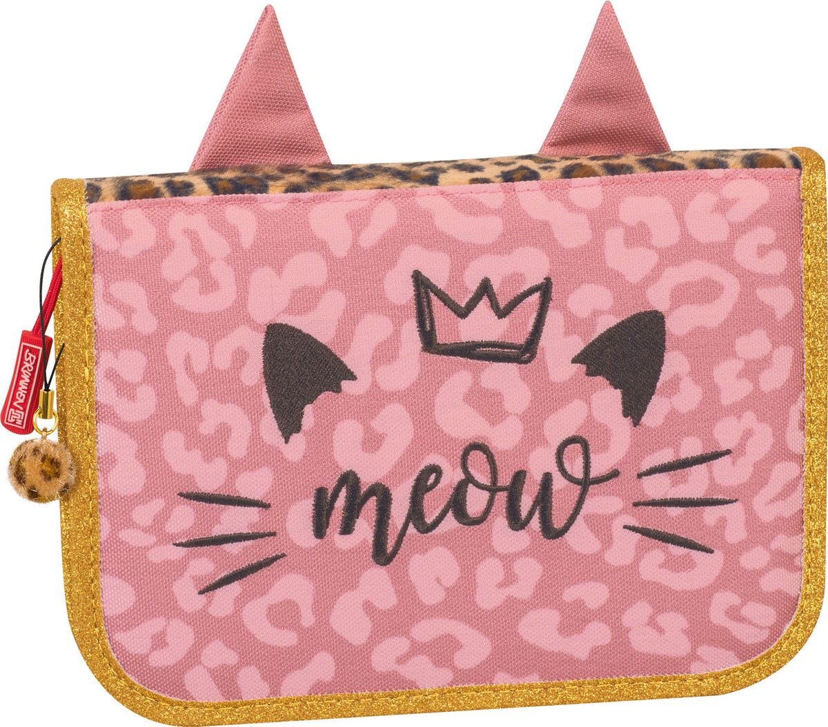 Brunnen-Federmappe-Katze-Sweet-Wild-Cat-2-Klappen-gefuellt-Rechtshaender-1049120942-Federmaeppchen-lafueliki