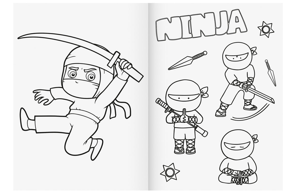Brunnen-Malbuch-Ausmalbuch-Ninja-Power-fuer-Jungen-1048124321-vorlagen-lafueliki