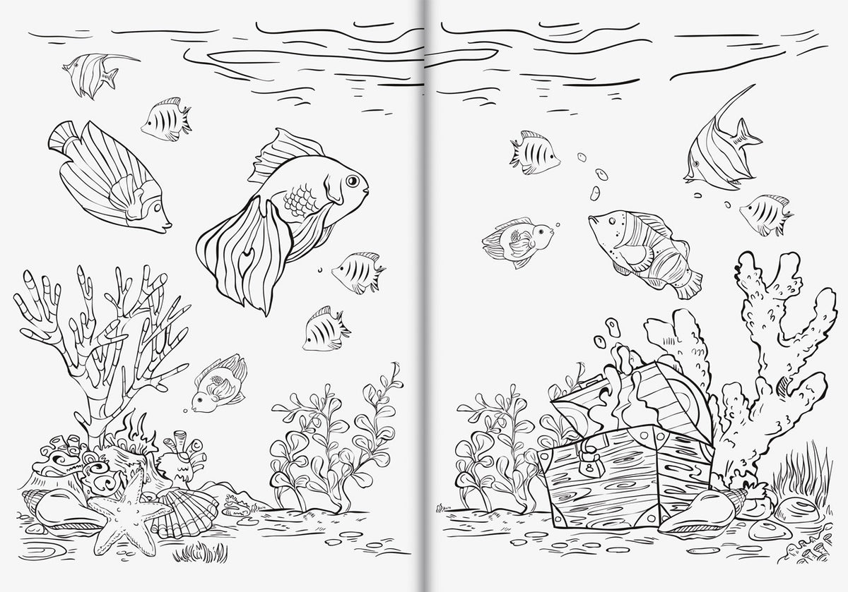 Brunnen-Malbuch-Kinder-Happy-ocean-unterwasserwelt-1048124741-lafueliki