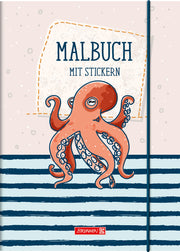 Brunnen-Malbuch-Kinder-ausmalen-Happy-ocean-unterwasserwelt-1048124741-lafueliki
