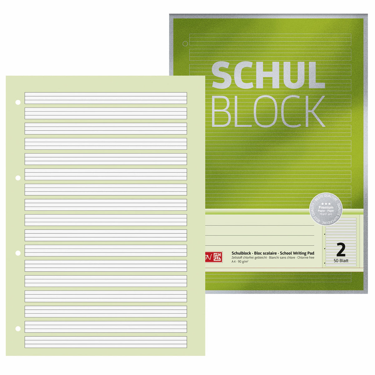 Brunnen-Schulblock-A4-Premium-Block-Lineatur-2-Kontrastlineatur-1052602-lafueliki