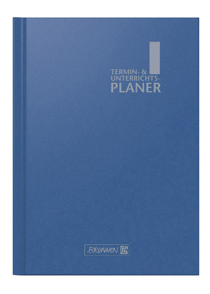 Brunnen Lehrerkalender A5 - blau - Schuljahr