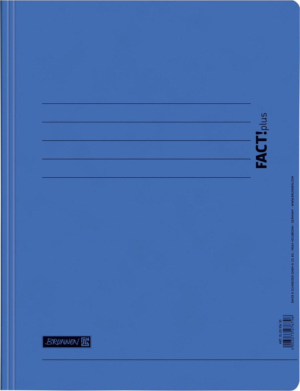 Brunnen_Schnellhefter_FACT-plus_blau_102010630