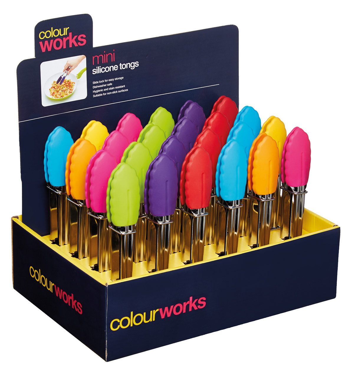 Colourworks-Kuechenzange-Mini-Box