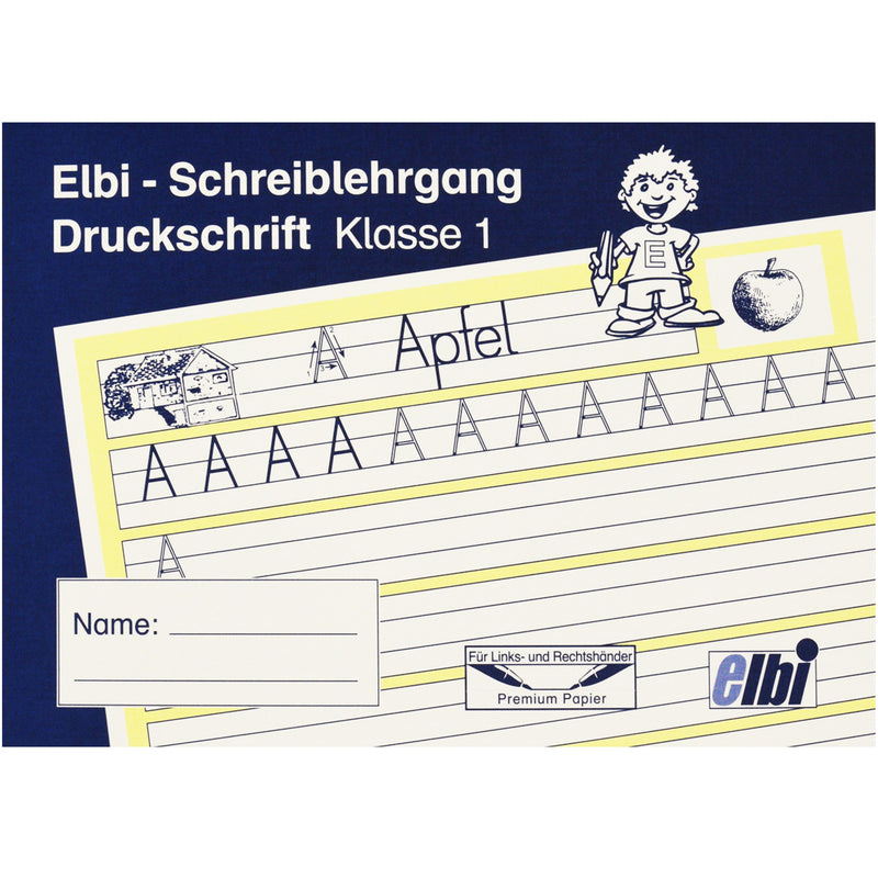 Elbi Druckschrift Lehrgang