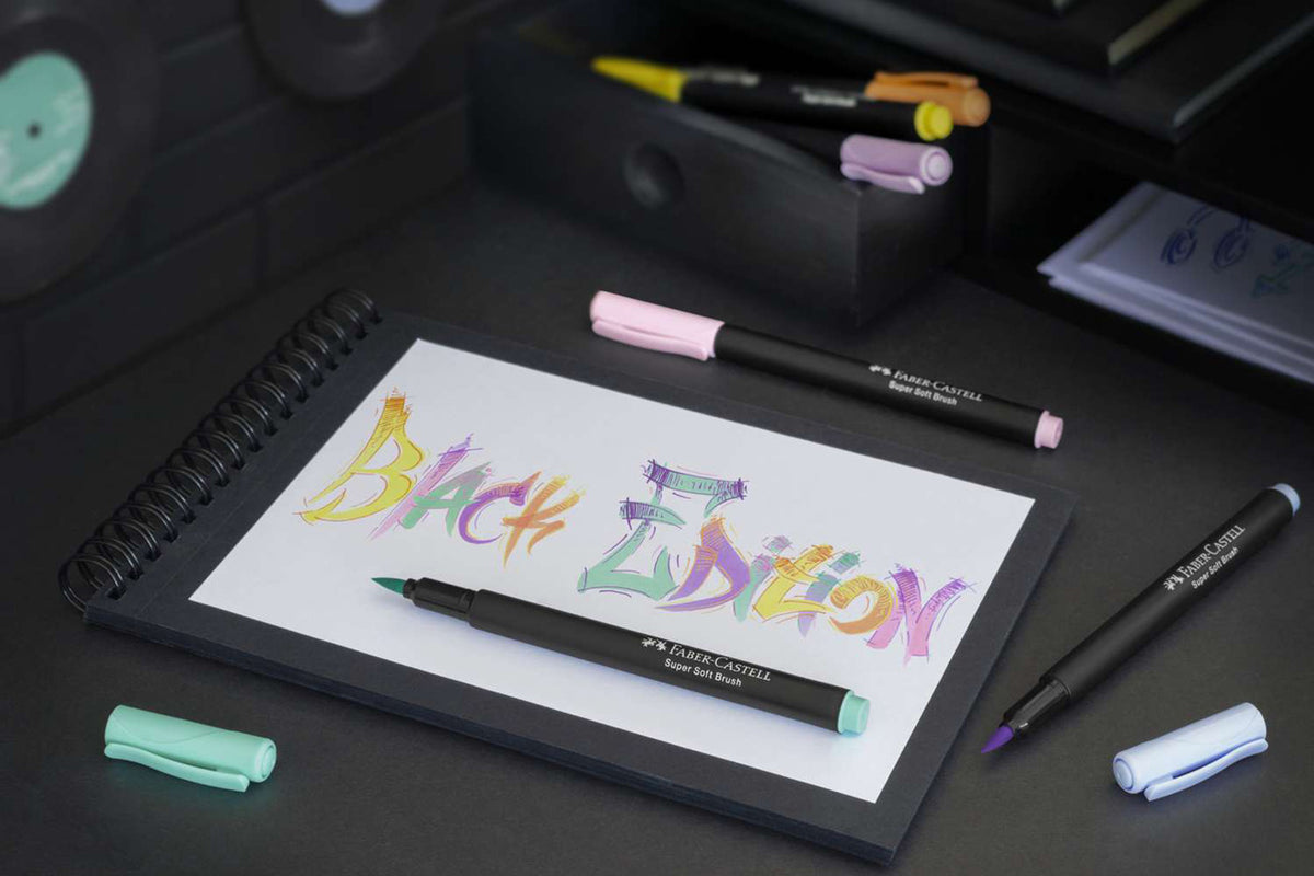 FABER-CASTELL-Black-Edition-6er-pastell-auf-einem-block-lafueliki