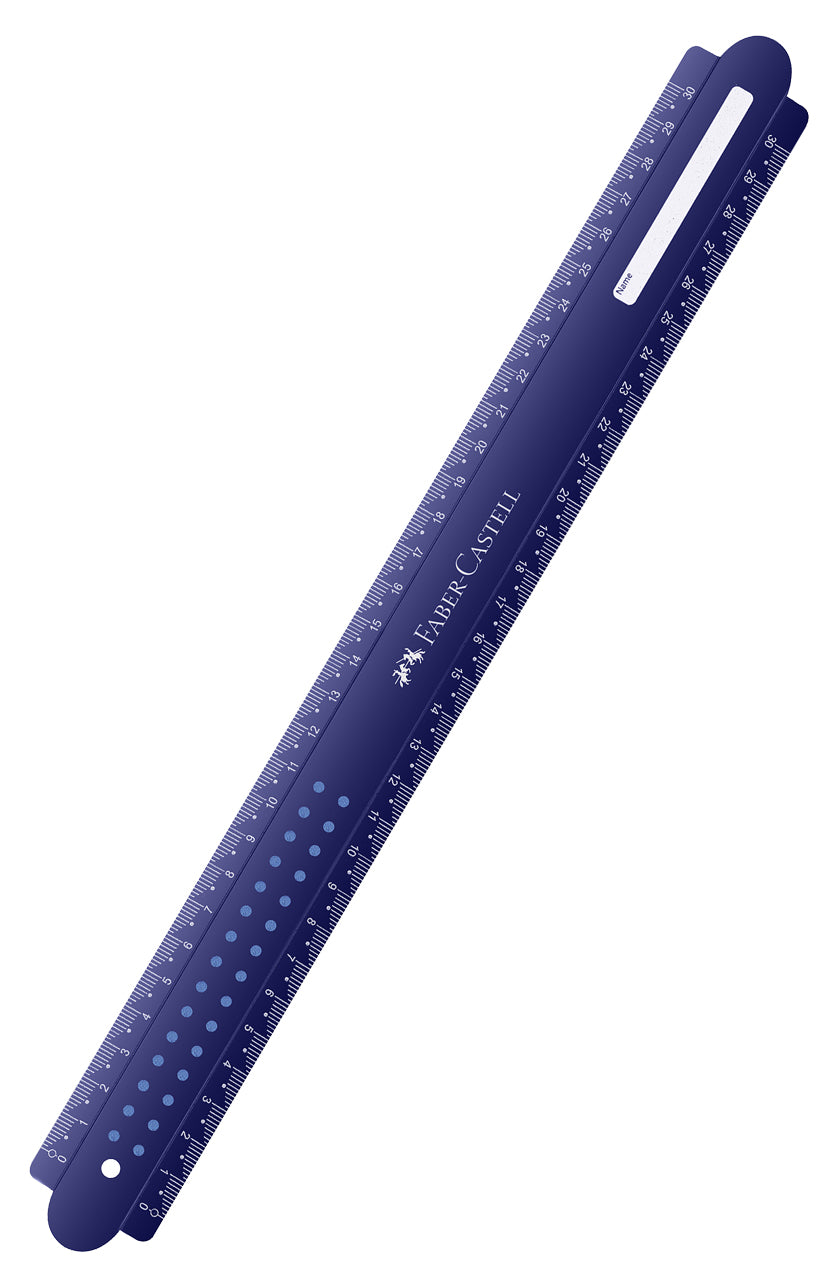 Faber-Castell-Lineal-Sparkle-blau-30cm-172130-Lineal-Linkshaender-Rechtshaender-4005401721307-online-kaufen-lafueliki