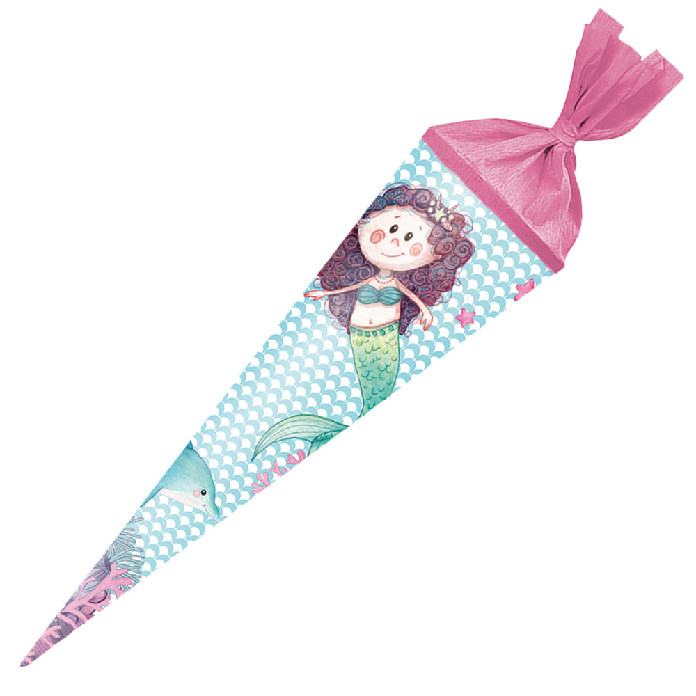 Herlitz-Schultuete-Geschwistertuete-35-cm-rund-Motiv-meerjungfrau-rosa-maedchen-50035090-online-kaufen-lafueliki