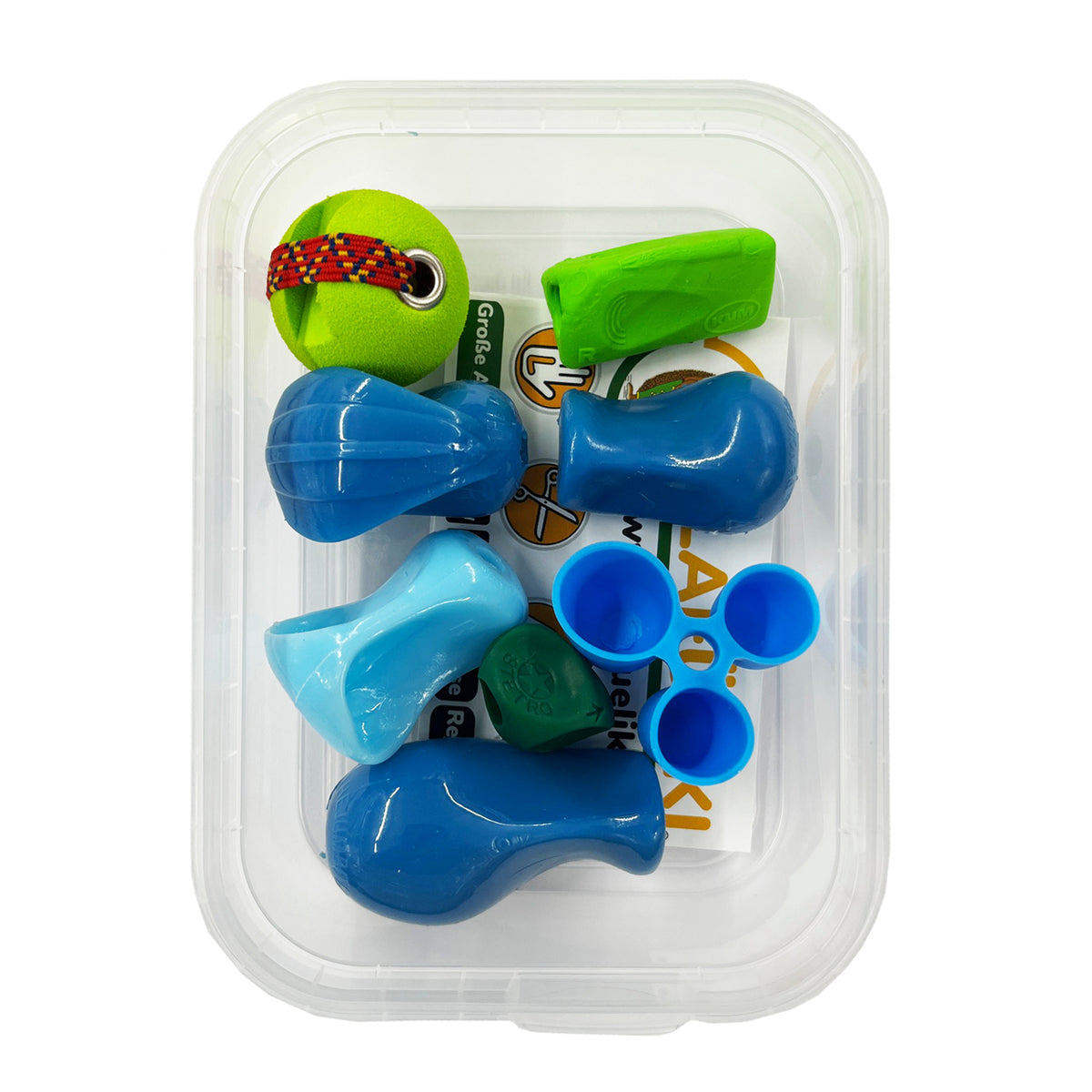 LAFueLIKI-Schreibhilfen-Set-Schulstart-blau-gruen-Box-offen-Schreiblernhilfe-Shop-lafueliki