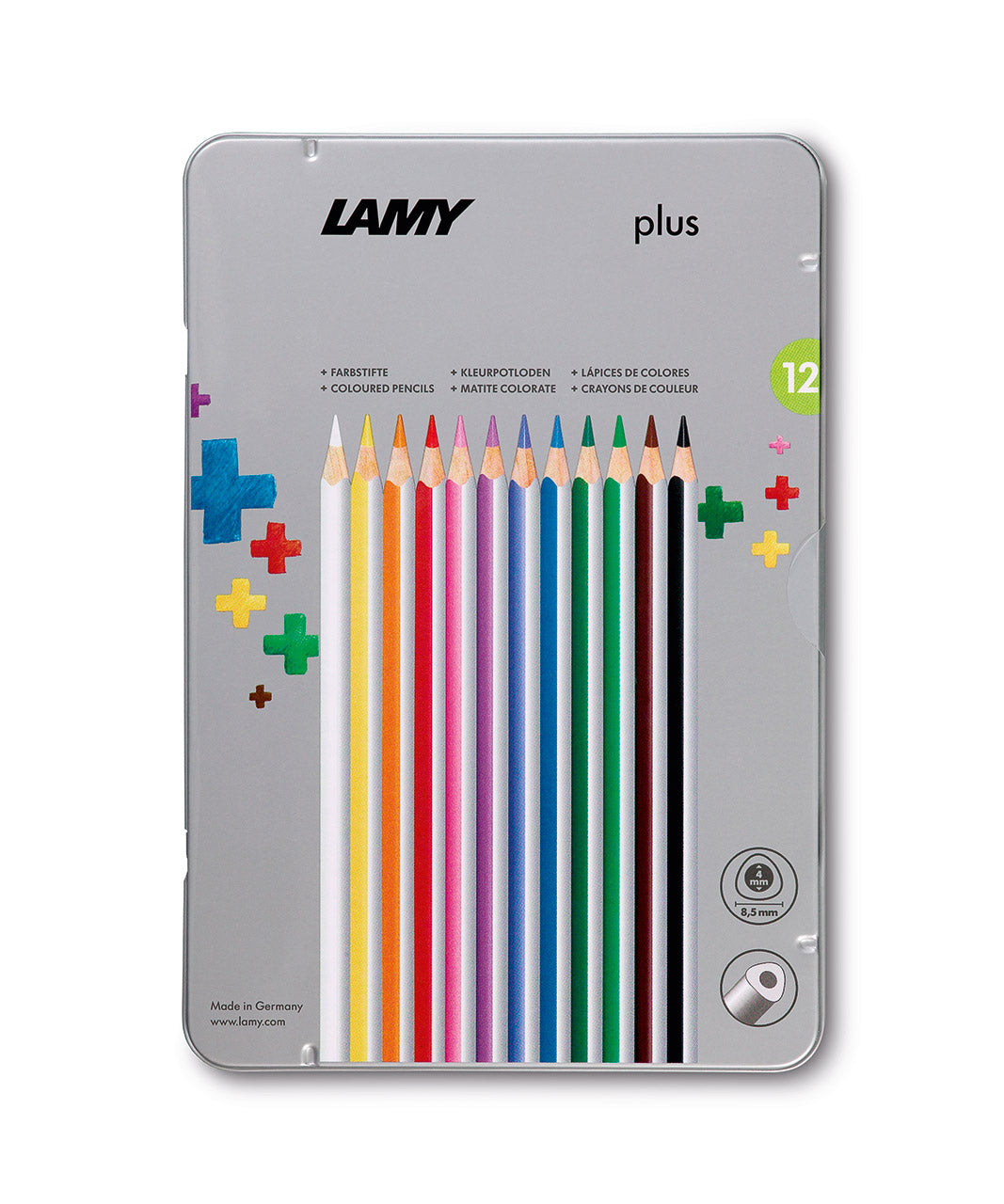Lamy_530_Plus_12_buntstift-farbstift_Metalbox