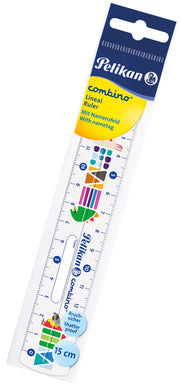 Lineal-15cm-pelikan-Combino-lafueliki