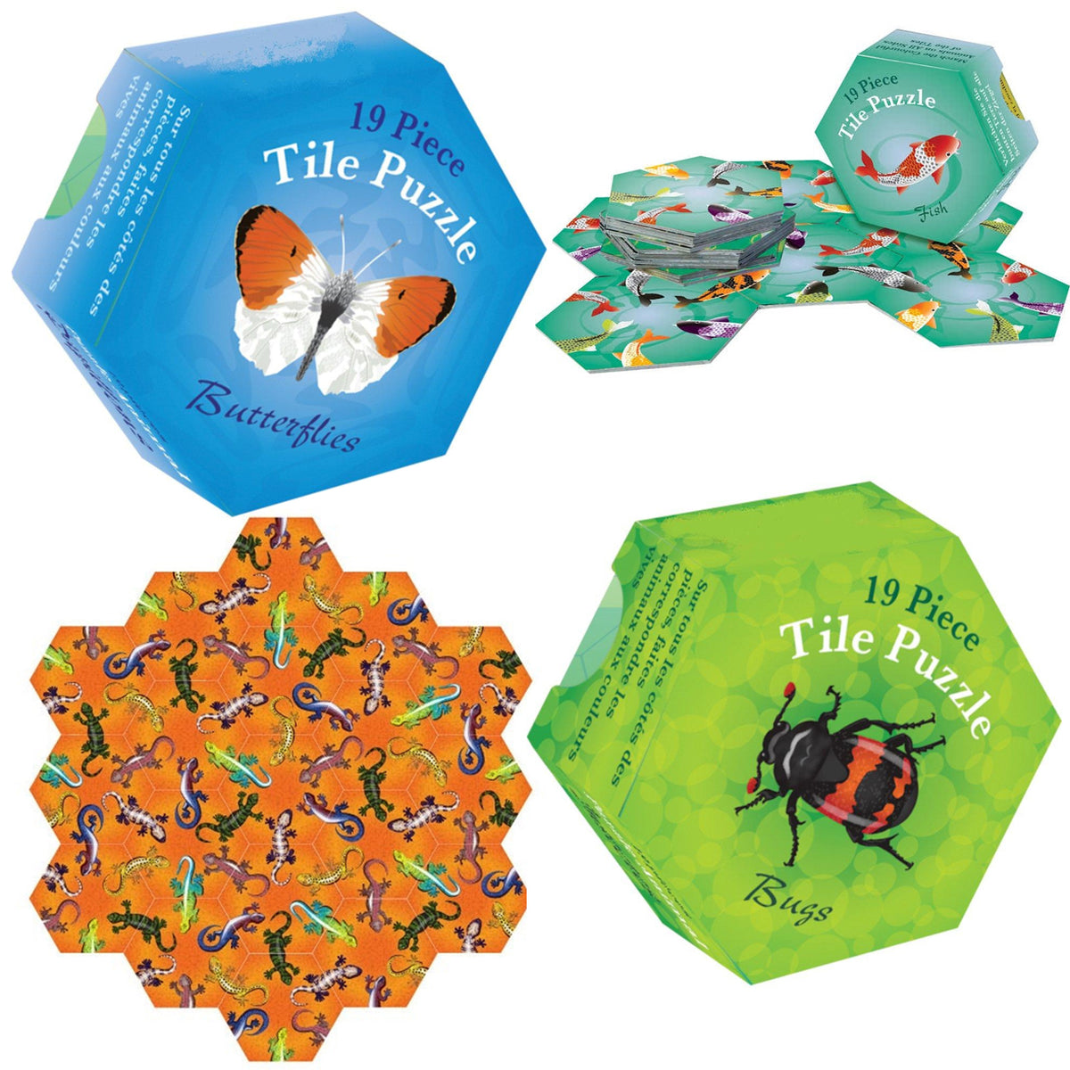 Logik-Hexagon-sechseck-Legepuzzle-19-Teile-lafueliki