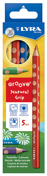 Lyra-Groove-5er-Buntstift-Mulden