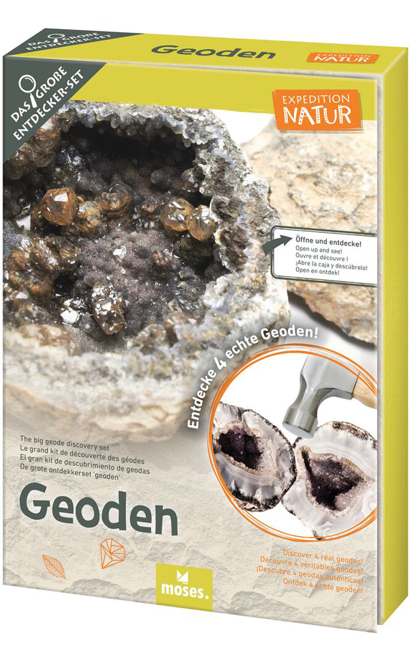 Moses-Verlag-Entdecker-Set-fuer-Kinder-4-Geoden-zum-aufbrechen-9833-EXPEDITON-NATUR-online-kaufen-lafueliki
