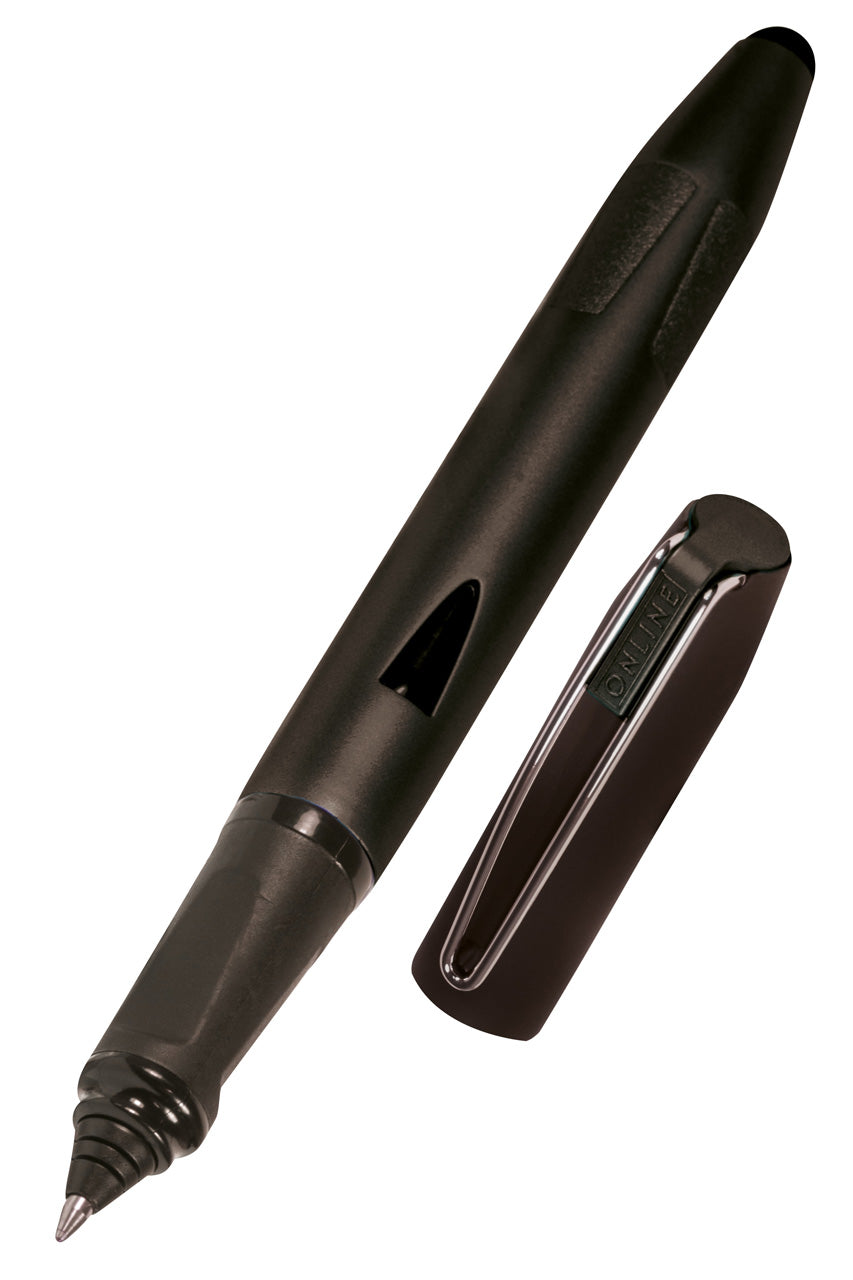 ONLINE-Switch-Plus-Tintenroller-mit-Stylus-Tip-Smartphone-Tablet-26016-schwarz-black-kaufen-lafueliki