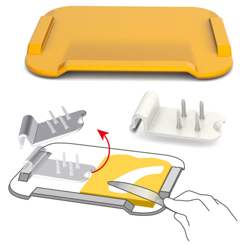 Ornamin-2er-Set-Essbrettchen-gelb-mit-Zubereitungshilfe-einhand-fruhstucksbrett-kaufen-lafueliki