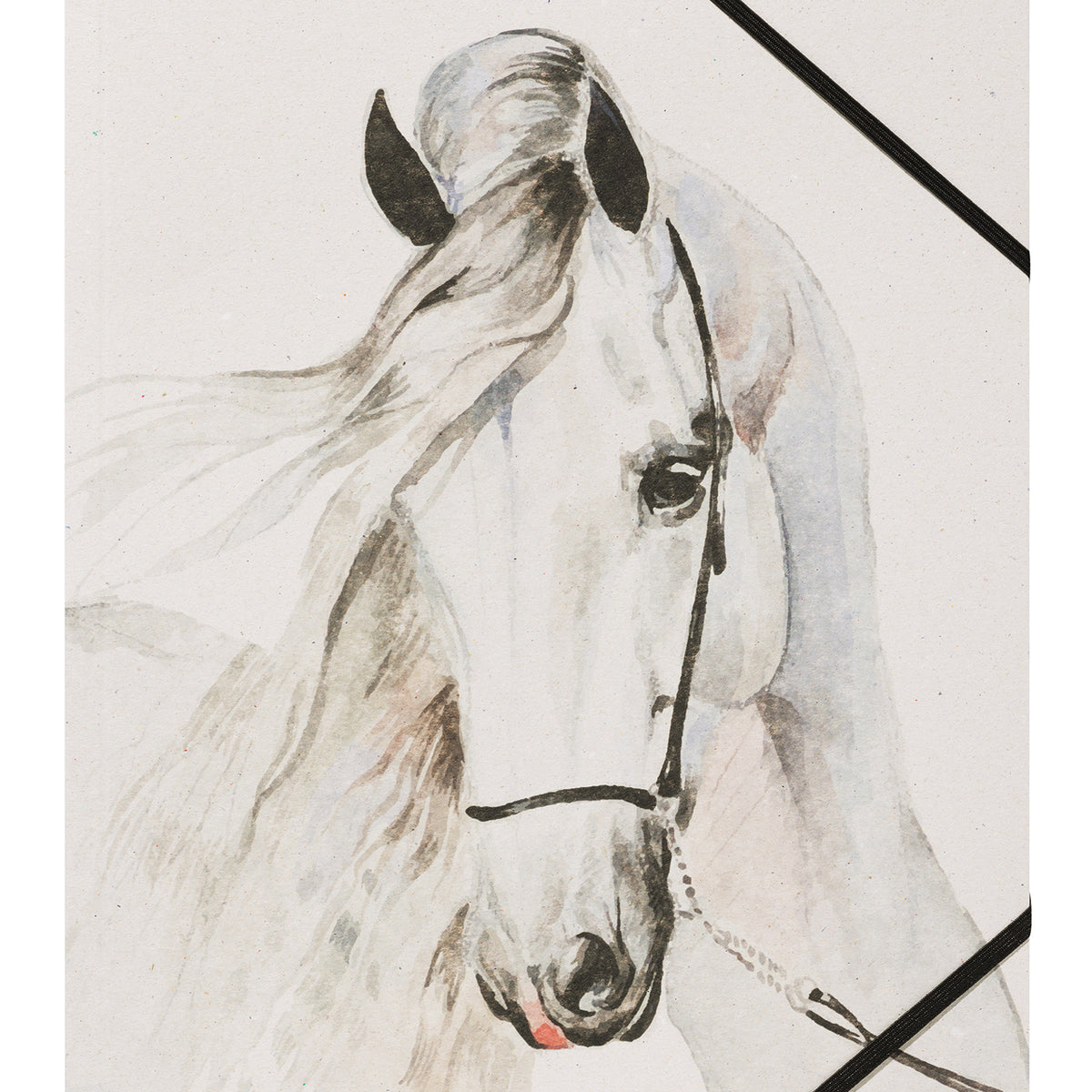 PAGNA Sammelmappe A4 · Pferd weiß · Best Friend