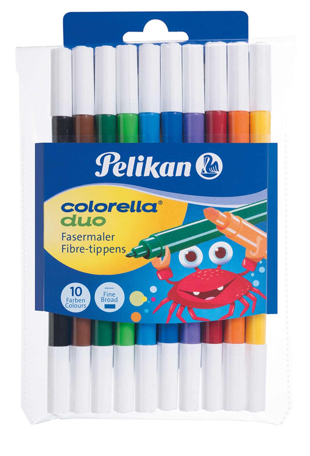 Pelikan-Colorella-duo-Faserschreiber-Dick-D-nn-gross