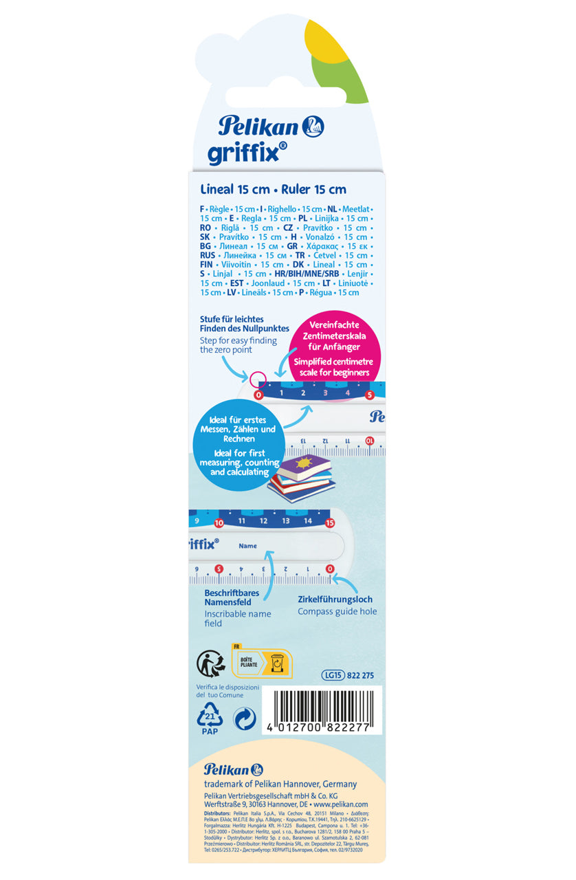 Pelikan-Griffix-Lineal-15cm-Rechtshaender-822275-ovp-rueckseite-lafueliki
