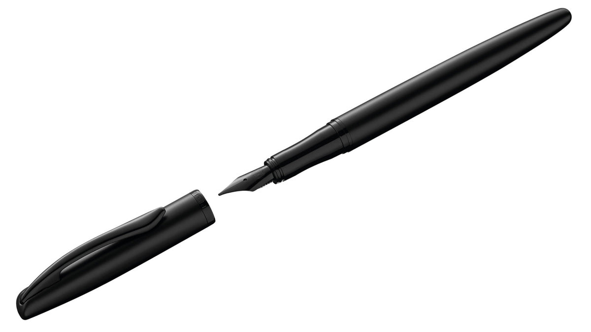 Pelikan-Jazz-Noble-Elegance-carbon-black-Set-Fuellhalter-fueller-offen-online-kaufen-lafueliki