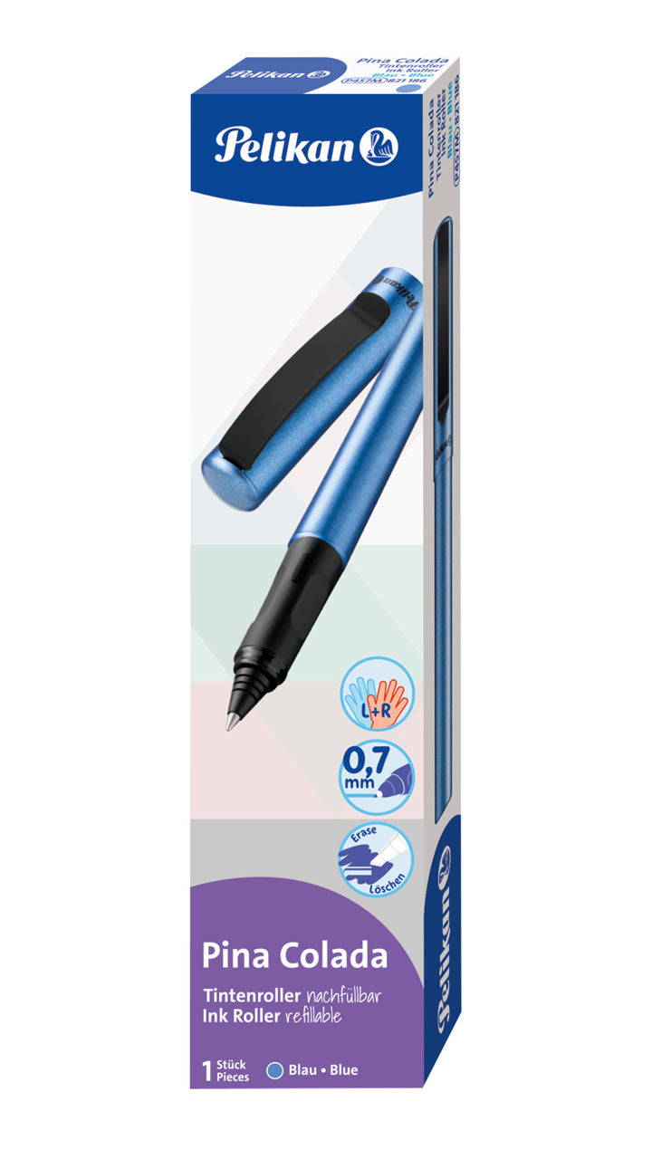Pelikan-Tintenroller-Pina-Colada-Blau-821186-ovp-lafueliki