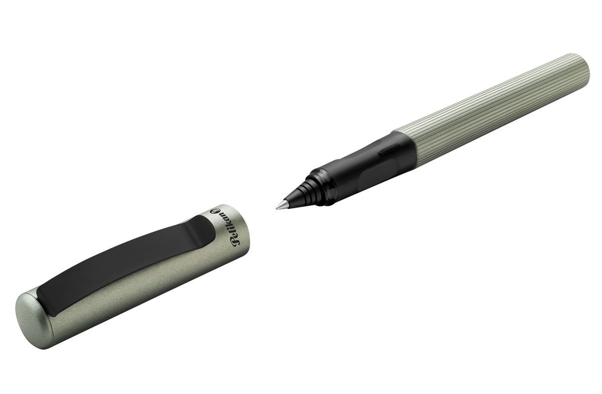 Pelikan-Tintenroller-Pina-Colada-edition-oliv-824408-offen-dyn-lafueliki