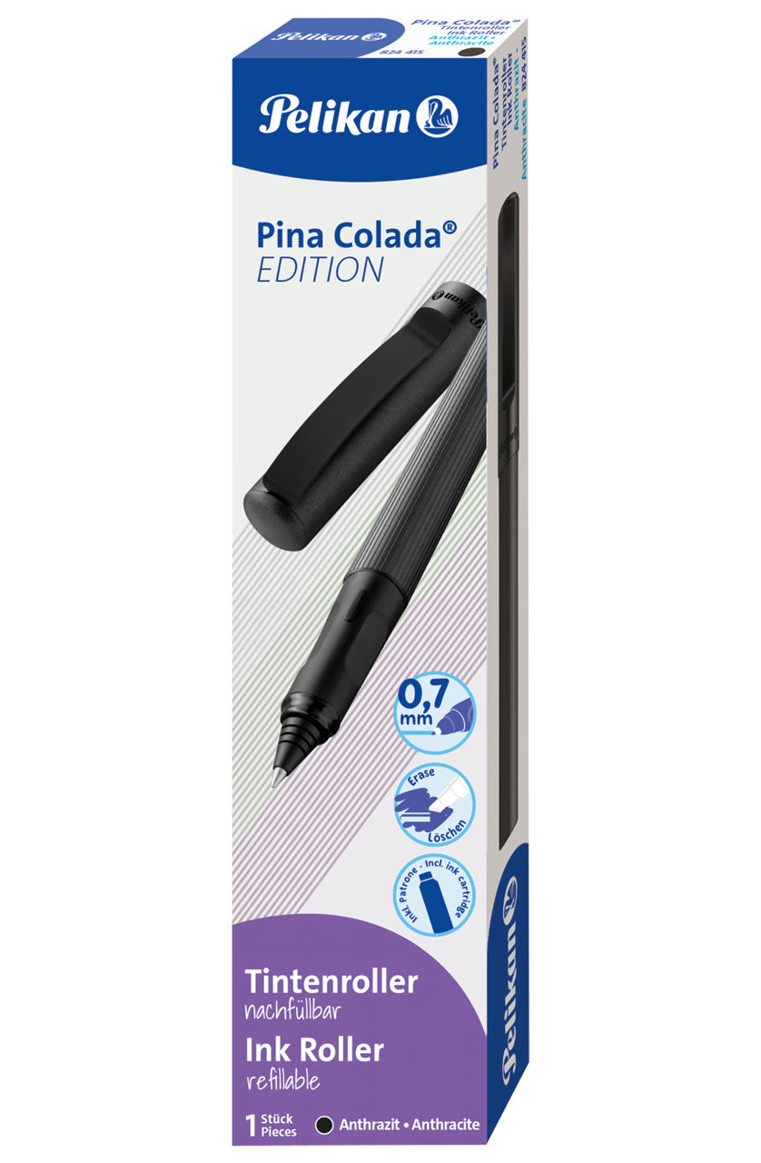 Pelikan-Tintenroller-Pina-Colada-edition-schwarz-824415-ovp-lafueliki