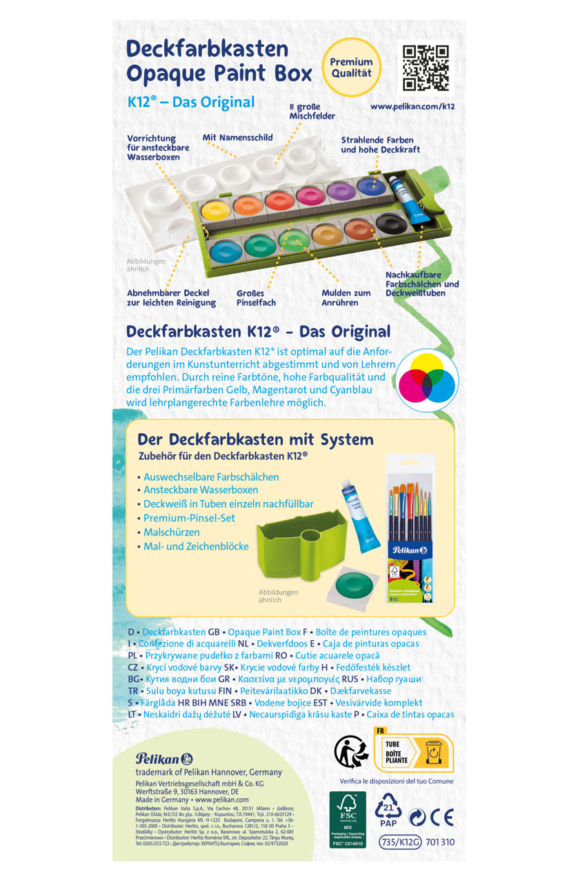 Pelikan-Wasserfarbkasten-Deckfarbkasten-K12-12-Farben-gruen-701310-ovp-rueckseite-lafueliki