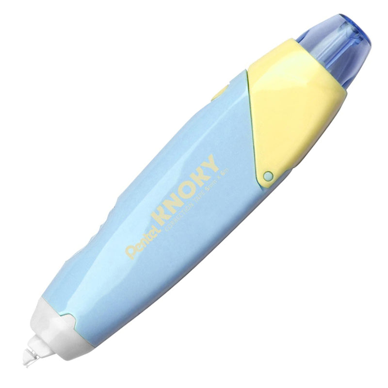 Pentel-Knoky-Korrekturroller-pastell-blau-XZTT805S-WY-Druckmechanik-Mehrweg-kaufen-lafueliki