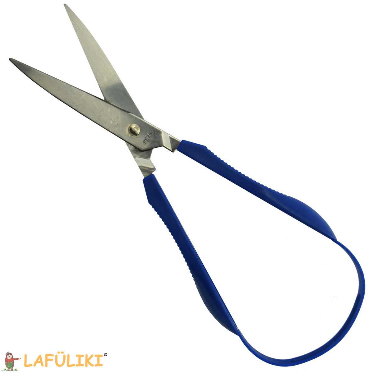Peta-Rechtshaender-Buegelschere-spitz-1094-Therapieschere-mit-Buegel-Feder-lafueliki