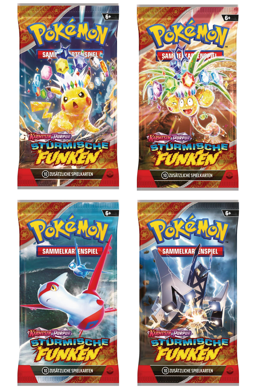 Pokemon-TCG-Karmesin-Purpur-KB8-Stuermische-Funken-DE-Sammelkarten-Booster-Motiv-alle-online-kaufen-lafueliki