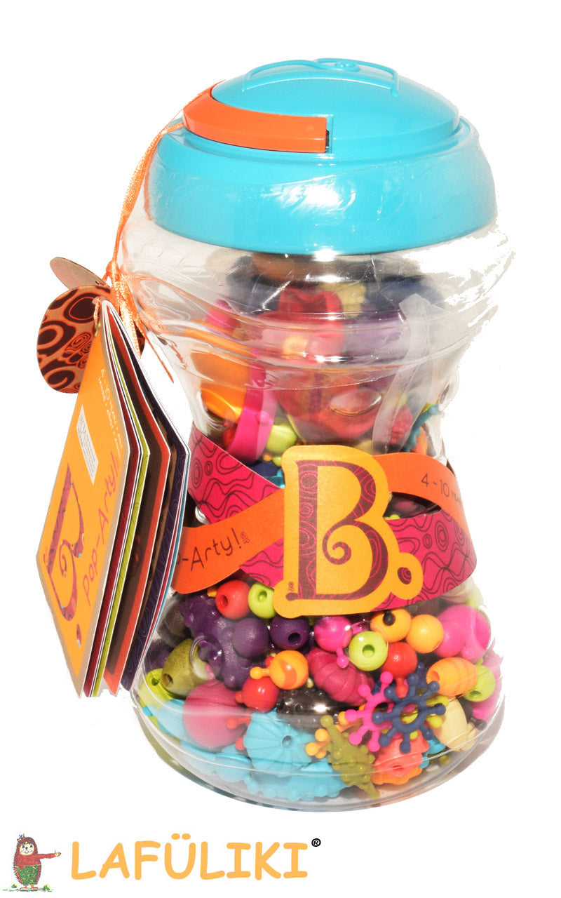 Pop-Arty-300-Perlen-Sortiment-B-toys-Bastelset