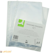 Q-CONNECT-Prospekthuelle-Klarsichthuelle-A4-glasklar-transparent-10-Stueck-lafueliki