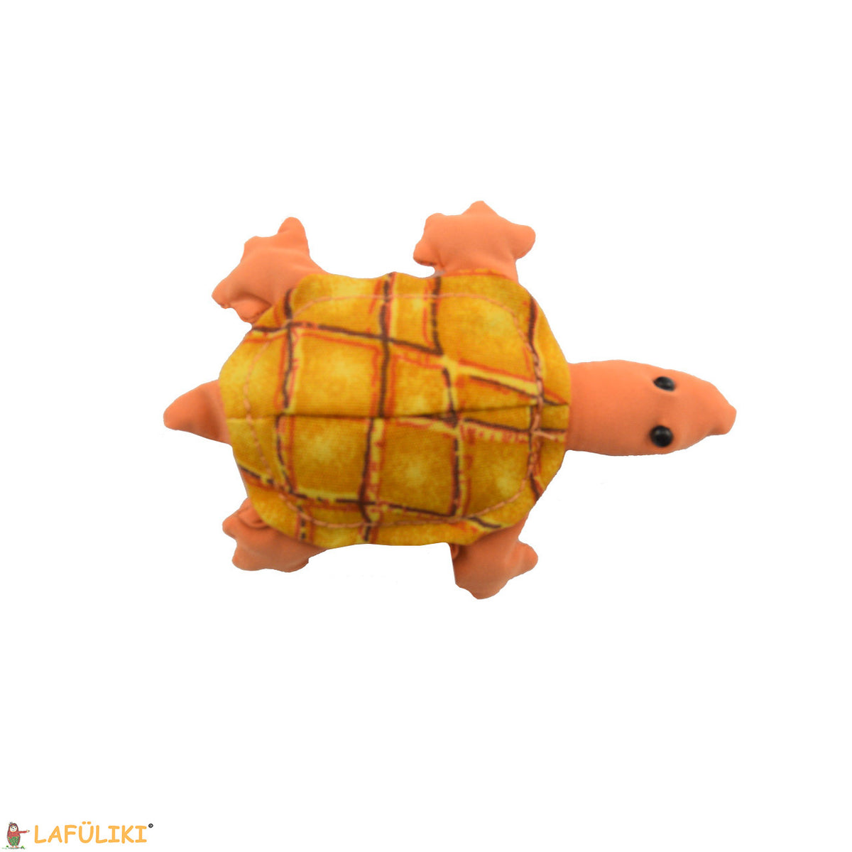 Sandtier-Schildkroete-klein-orange-Jobasa-Sattler-lafueliki