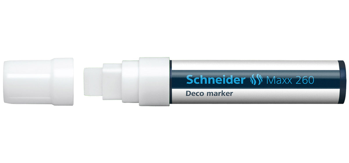 Schneider-Kreidemarker-Maxx-260-weiss-126049-offen