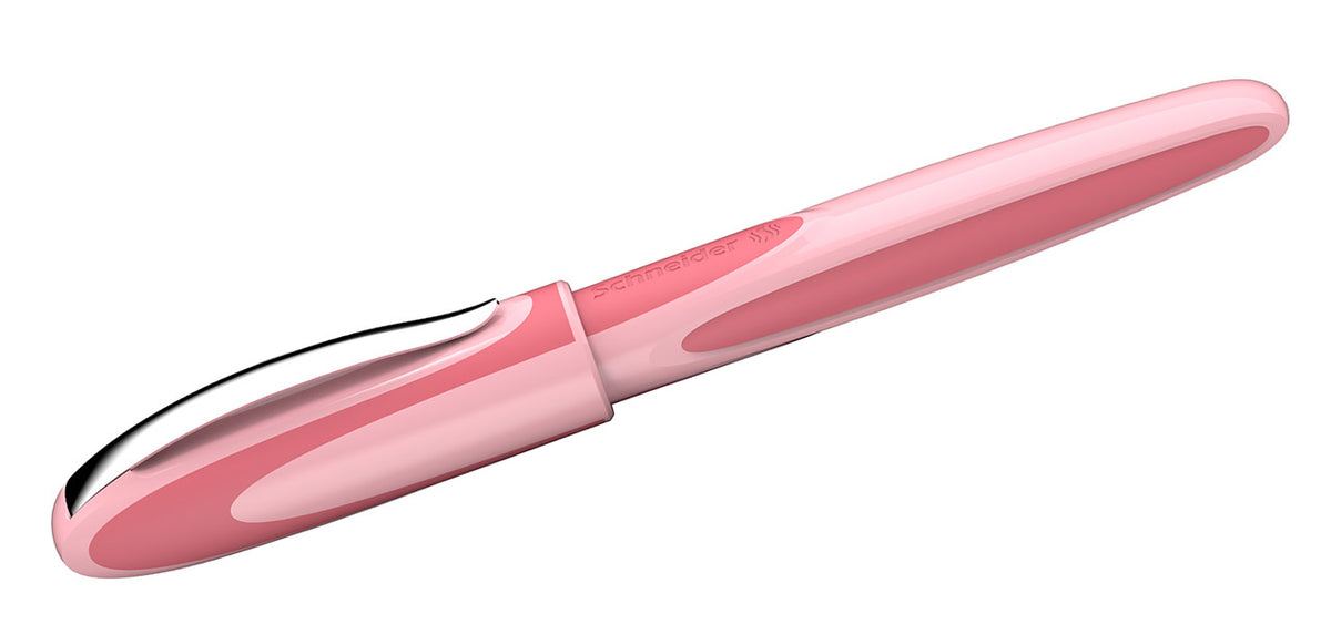 Schneider-Patronenroller-Ray-Tintenroller-coral-pink-rosa-kappe-187806
