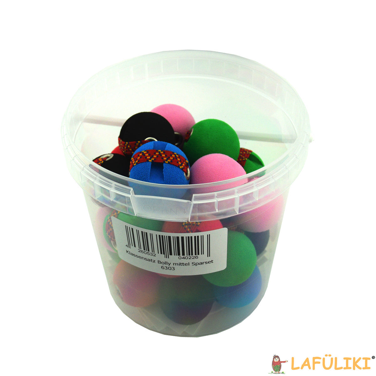 Schreibhilfe-Bolly-schreibkugel-ball-mittel-6303-Set-25-Stueck-Klassensatz-box-offen-lafueliki