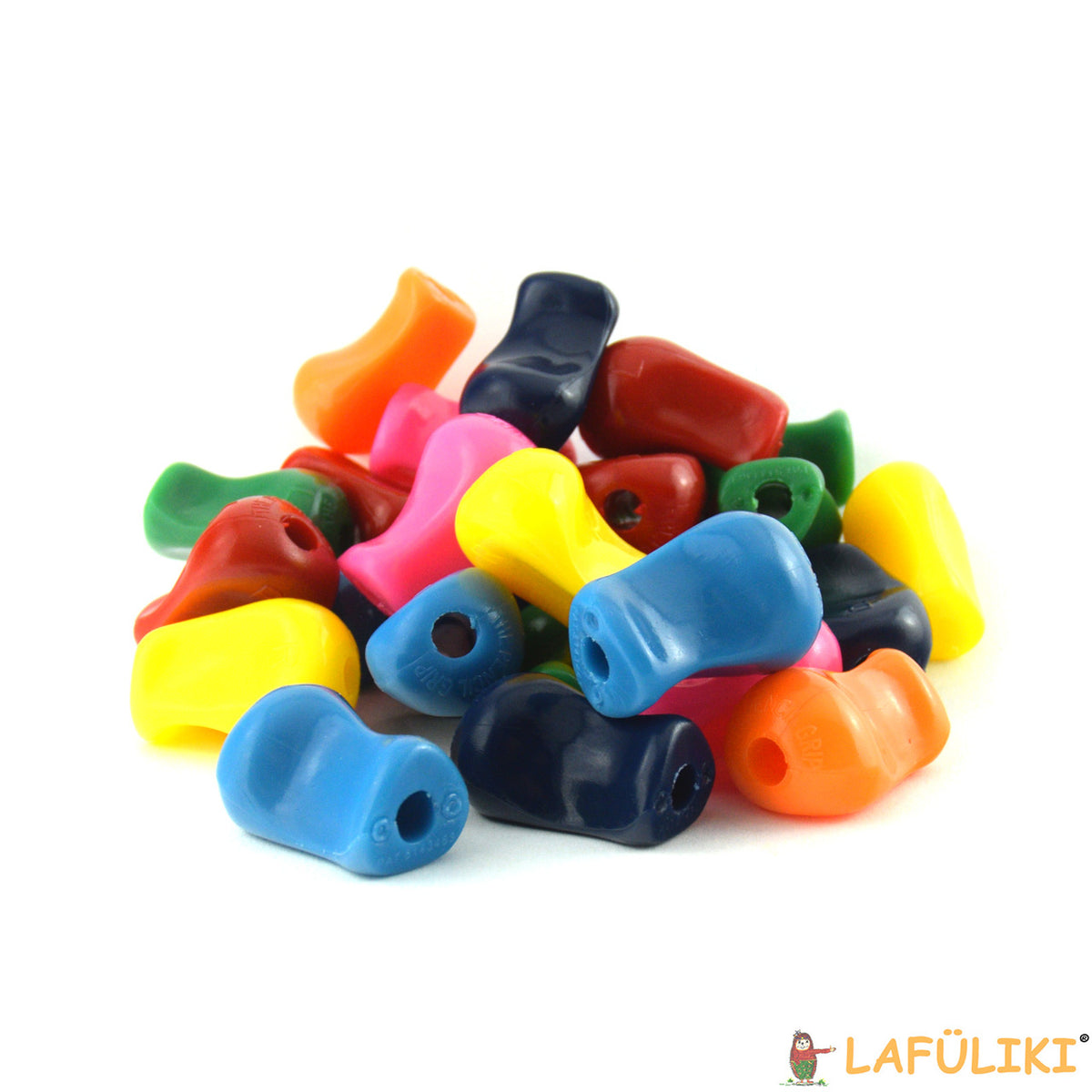 Schreibhilfen-Set-Pencil-Grip-mini-bunt-6306-lose-25_Stueck-Kinder-Griffhilfe-lafueliki