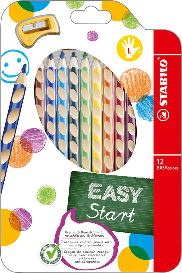 Stabilo easy colors 12er Set Linkshänder