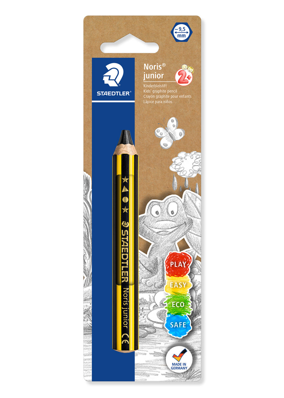 Staedtler-Noris-Junior-Kinderbleistift-141-2B-ovp-lafueliki