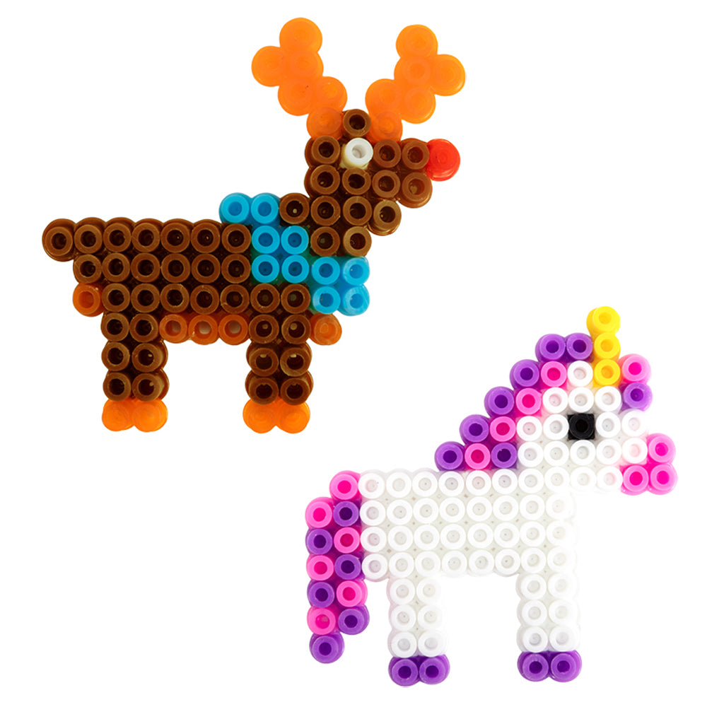 Trendhaus-Buegelperlen-Bastelset-2er-Set-Magic-Moments-Hirsch-Einhorn-963567-4032722963567-kaufen-lafueliki