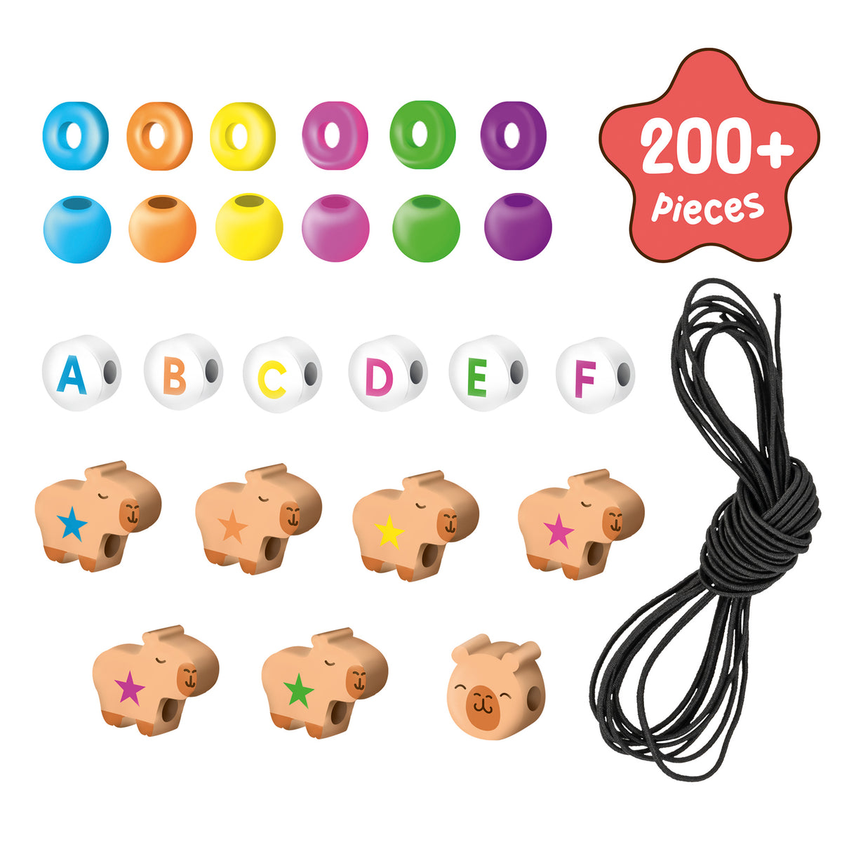 Trendhaus-Capybara-Kreativ-Schmuckset-inhalt