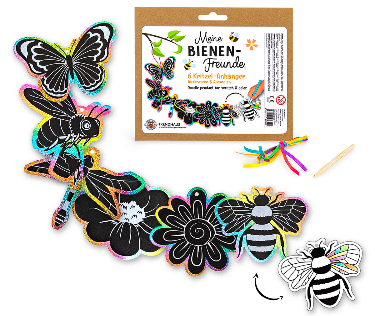 Trendhaus-Kritzelanhaenger-6er-Set-Meine-Bienenfreunde-956903-lafueliki