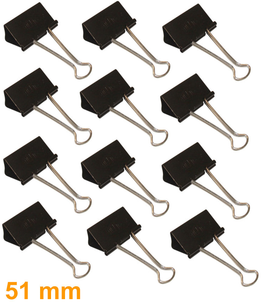 Wedo-Foldback-Klammern-12-Stueck-51mm-Vielzweckklammern-lose-lafueliki